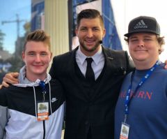 Tim Tebow Grants Wish of Brothers Who Prayed to Have Cancer Together (WATCH)