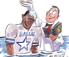 The Baptism of a Dallas Cowboy