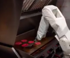 Burger-Flipping Robot Takes Over the Grill at California Fast-Food Chain