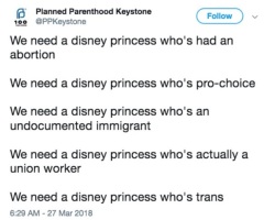Planned Parenthood Chapter Deletes Tweet Calling for a Disney Princess 'Who's Had an Abortion'