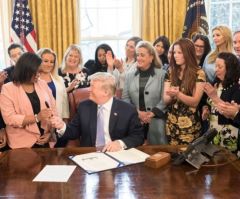 Trump Signs Bill Fighting Sex Trafficking Into Law: 'This is a Very Important Day'