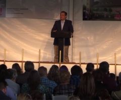Ted Cruz at Church Shooting Site Ceremony: 'Saw the Face of Evil' But 'Reflected the Love of Jesus'