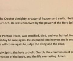 UMC Minnesota Conference Removes 'Father' From Apostles' Creed for Worship Service