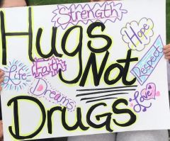 National Recovery Month: Hugs Not Drugs