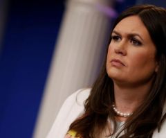 Sarah Sanders Defends Her Faith and Working for Trump: 'We're All Sinners, That Is Christianity'