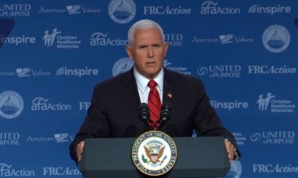 Mike Pence Hails Trump Achievements, Criticizes Obama for 'Taking Credit for Economic Miracle'