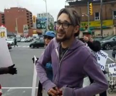 Pro-Choice Man Roundhouse Kicks Pro-Life Activist in Video; Compares Himself to MLK, Gandhi