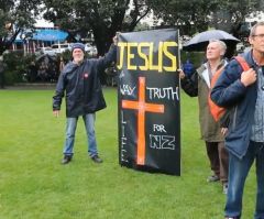 1,000 Christians Protest New Zealand's Removal of All Jesus References in Parliamentary Prayer