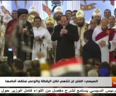 Egypt: Policeman killed trying to defuse bomb near church; Trump hails Sisi for cathedral response