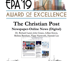 The Christian Post wins 2 EPA awards 