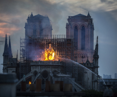The fire at the Notre Dame Cathedral cannot destroy the church