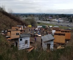Portland church building 15 tiny homes on its campus to shelter the homeless