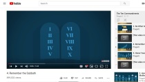 YouTube blocks PragerU Ten Commandments videos, restricts to 'mature audiences'