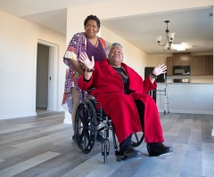 Grandmother who thanked God for sparing her life in deadly tornado gets new home for Christmas