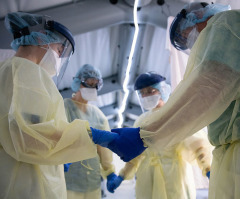 Final coronavirus patients discharged from Samaritan's Purse field hospital in Italy