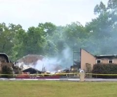 'Bet you stay home now you hypokrits': Miss. church destroyed in suspected arson attack