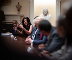Pres. Trump holds roundtable with black leaders on race, police reforms