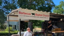 Barbecue Baptist Church serves Gospel with a side of ribs, chicken and pulled pork