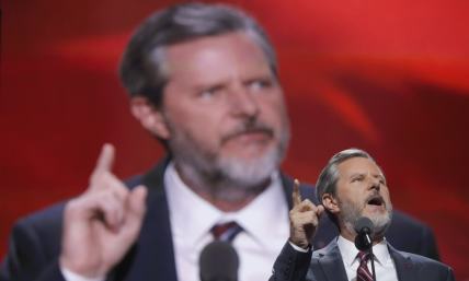 Jerry Falwell Jr. agrees to take 'indefinite leave of absence' from Liberty U after posting unzipped pants photo
