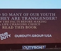 Billboard scrutinizing transgender medicine in Los Angeles taken down amid complaints 