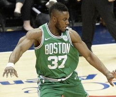 Celtics' Semi Ojeleye says he shoots and 'God takes care of the rest' after career game 