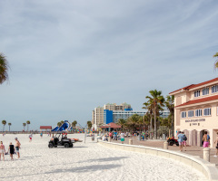 Postcard from normalcy in Florida’s Clearwater Beach