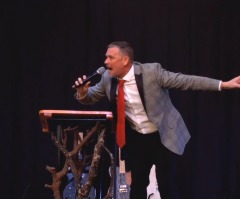 Pastor Greg Locke tells congregants ‘take them stupid masks off’ during Easter service