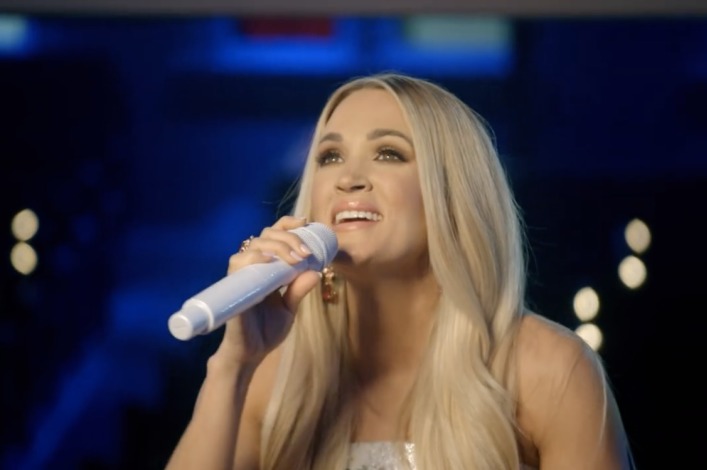 Carrie Underwood's gospel album 'My Savior' tops multiple charts;  Easter concert raises $100K