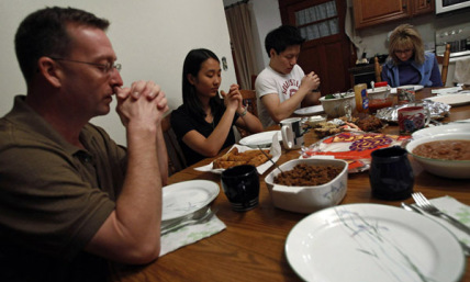 From eating to dining: How shared meals reveal what it means to be human