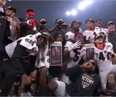 Georgia linebacker says without God, winning national championship wouldn't have been possible