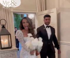 Olympian Sydney Mclaughlin marries Andre Levrone Jr. in a Christ-centered ceremony