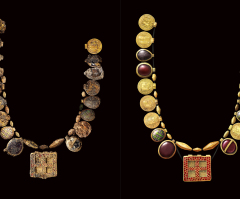Archaeologists find 7th-century necklace that may have adorned early female Christian leader