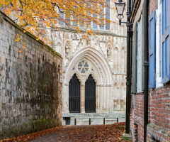 Postcard from York, where Constantine the Great was proclaimed emperor