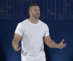 Tim Tebow admits he was more passionate about sports than Christ, issues challenge to youth