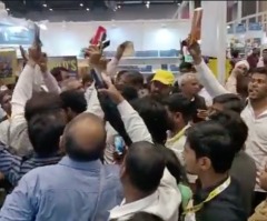 Hindu nationalists protest distribution of Bibles at World Book Fair