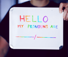 Is it a sin for a Christian to use trans pronouns?