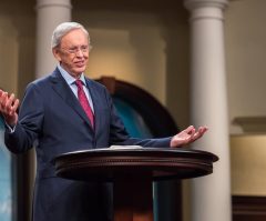 A heavenly chariot for the prophet Charles Stanley 