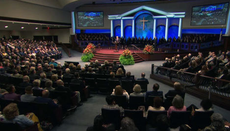 Tony Evans, Chuck Swindoll, Donald Trump pay respect to Charles Stanley at legacy celebration