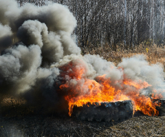 Woman thankful for 'God's timing' after good Samaritan rescues her from fiery death trap