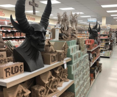 Satanic Temple activist sparks outrage over demonic — and fake — Hobby Lobby merchandise