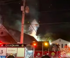 Fire destroys Catholic church on first anniversary of Dobbs decision