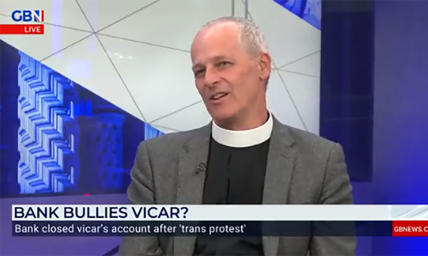 Bank closes Anglican vicar's account for opposing its promotion of trans ideology