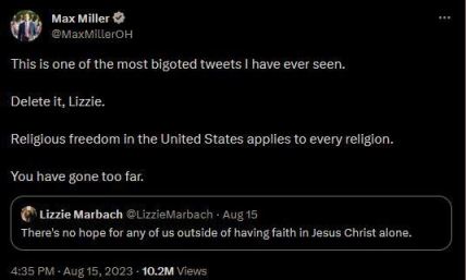 Ohio Jewish lawmakers slam pro-life activist for 'faith in Christ alone' post