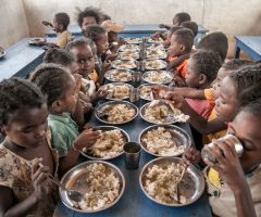 The modern Jesus fishes-and-loaves model for feeding the hungry en masse