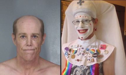Drag troupe with links to anti-Catholic 'Sisters' removes member arrested for indecent exposure from website
