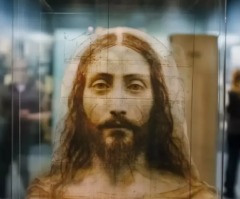 AI rendition of Shroud of Turin depicts long-haired, goateed face of Jesus