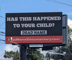 4 billboards in Ohio and Pa: Whatever it takes to get Americans talking about ‘transing’ children