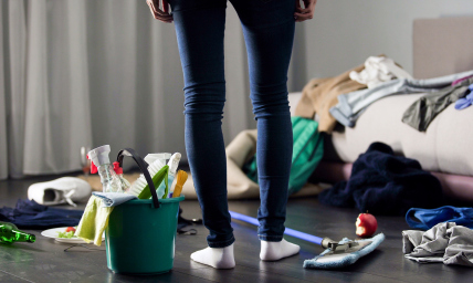The Lord is the best house cleaner 
