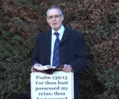 Preacher facing prison for holding Bible verse sign near abortion clinic