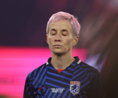 Megan Rapinoe jokes that injury during final game 'proof' there is no God